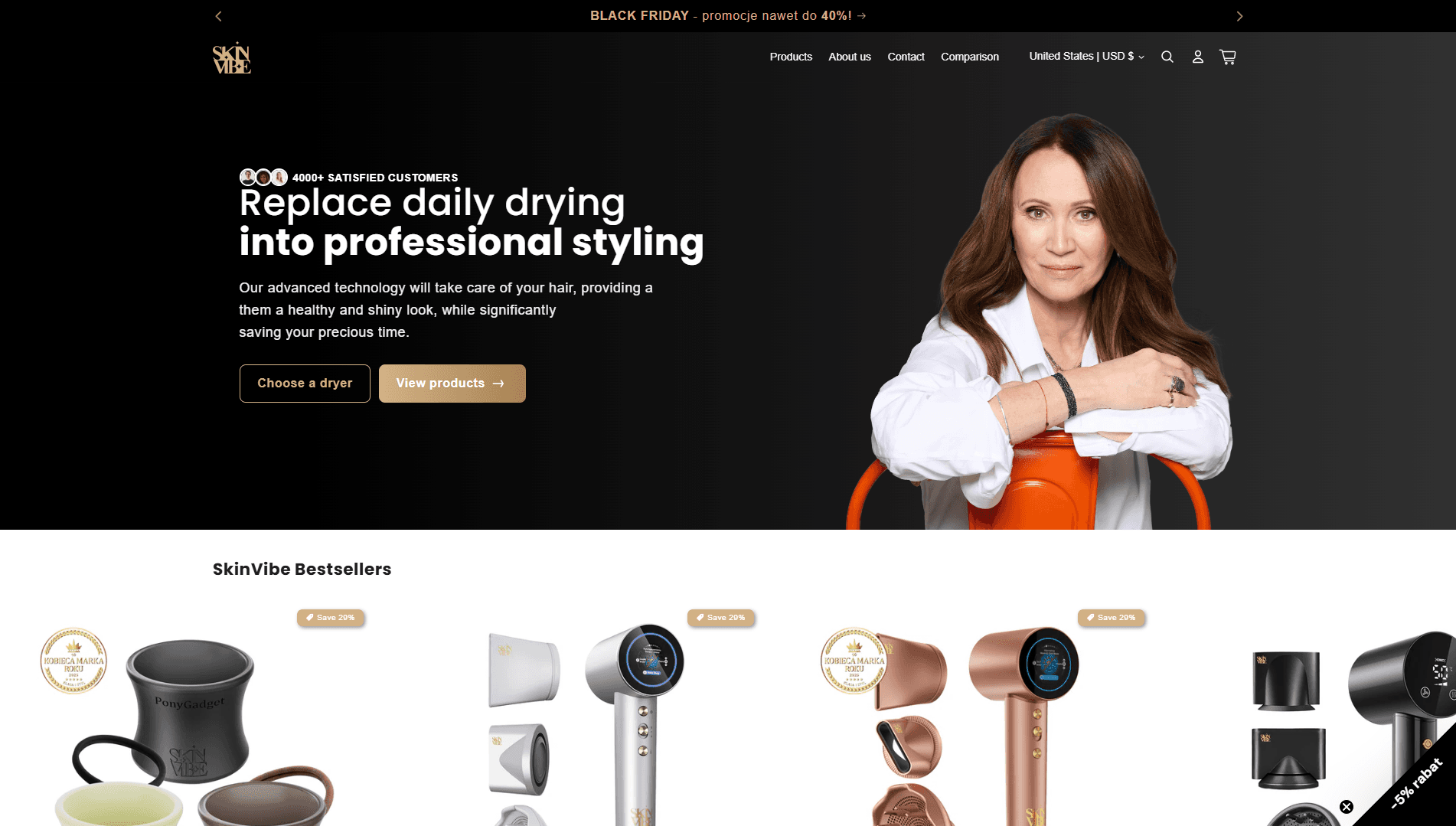 SkinVibe Store Preview